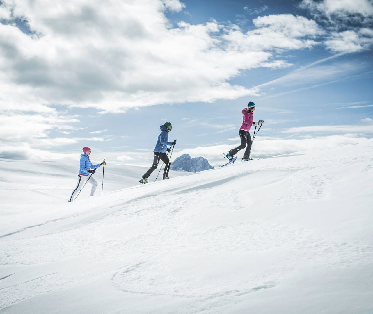 Escursioni con le racchette da neve